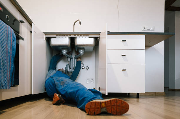 Professional Plumbing technician working in Clio, MI